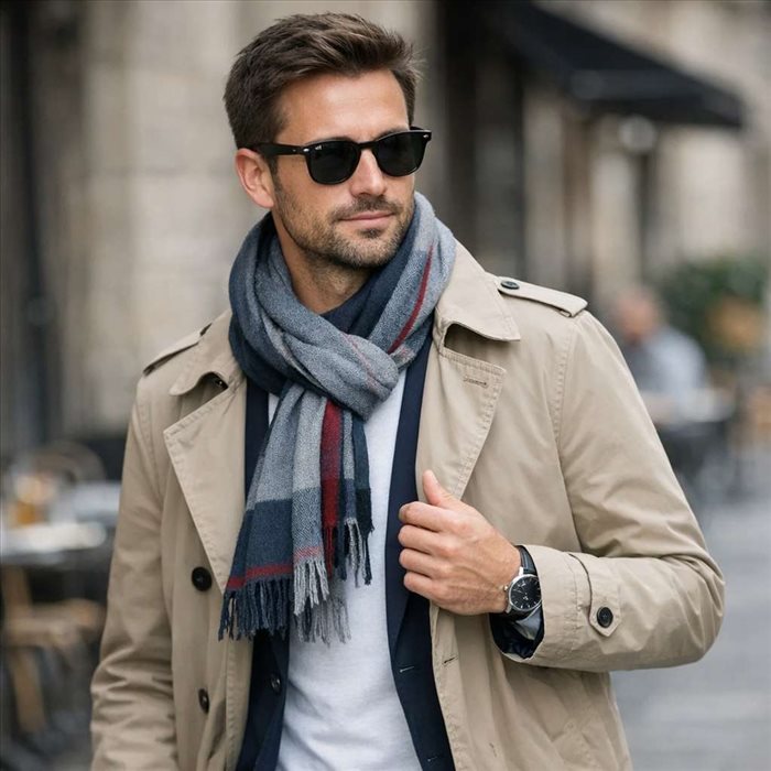 Comment porter un foulard homme ? Guide style et nouages
