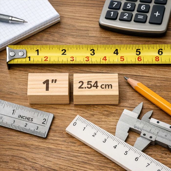 Conversion inch en cm : méthodes, équivalences et repères clés