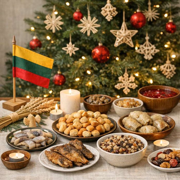 Coutumes de Noël en Lituanie : traditions et fêtes