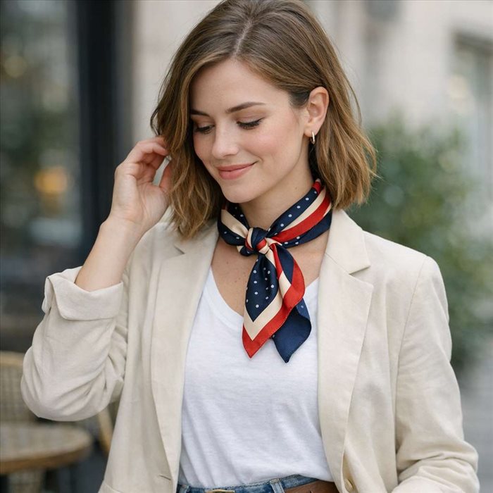 Comment porter un petit foulard ? Idées élégantes et faciles