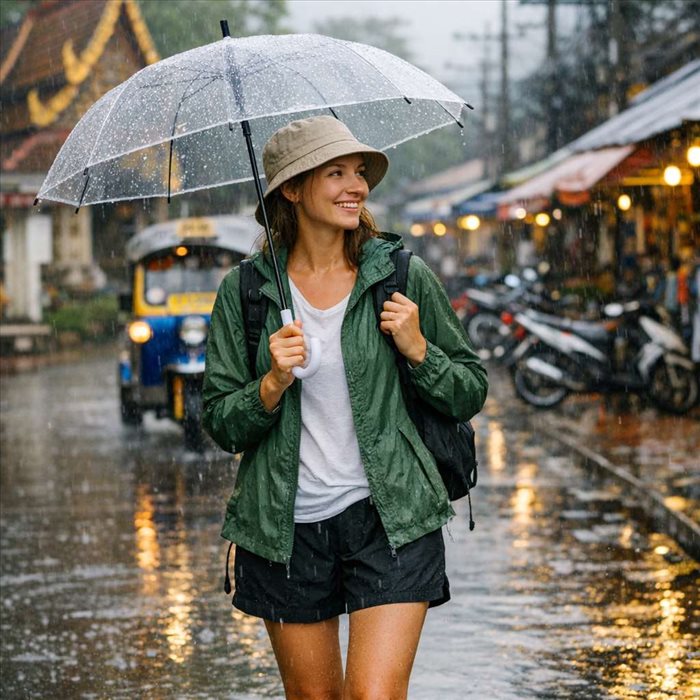 Comment s’habiller en Thaïlande en saison des pluies ?