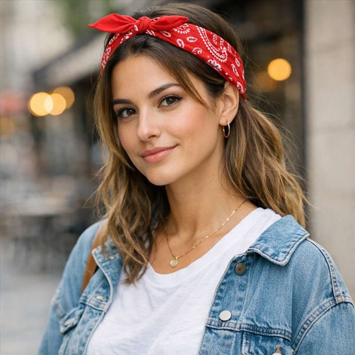 Comment porter un bandana : guide simple et stylé