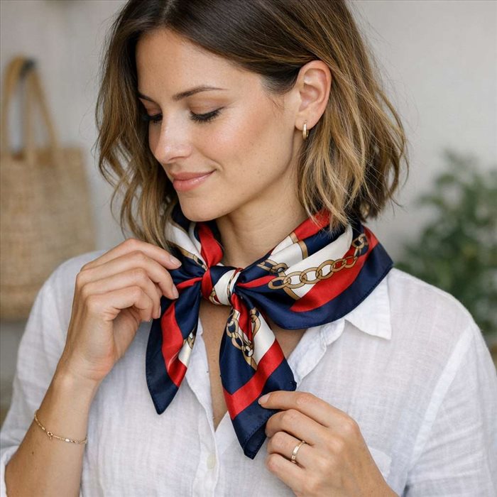 Comment porter un foulard carré : idées et astuces style
