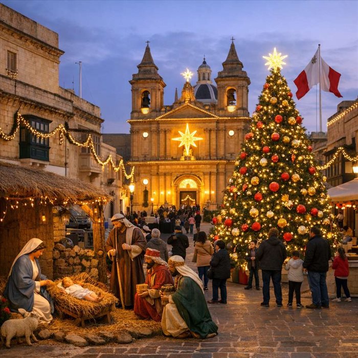 Noël à Malte : traditions, crèches et ambiance festive